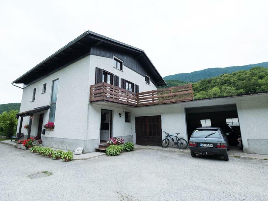 Apartma Matajurc Trnovo ob Soci Exterior foto